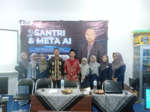 Melanjutkan Pengabdian Masyarakat di Nuris, Dosen Tadris IPA Mengisi Kajian Santri dan Meta AI kepada Kader Majalah Santri